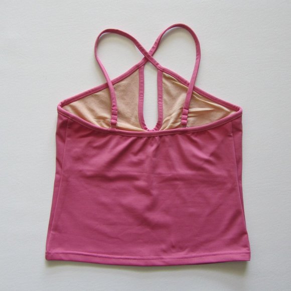 New Women’s Girl’s Sun Streak by Newport News Pink Swim Beach Ware top size 8 - Picture 5 of 11